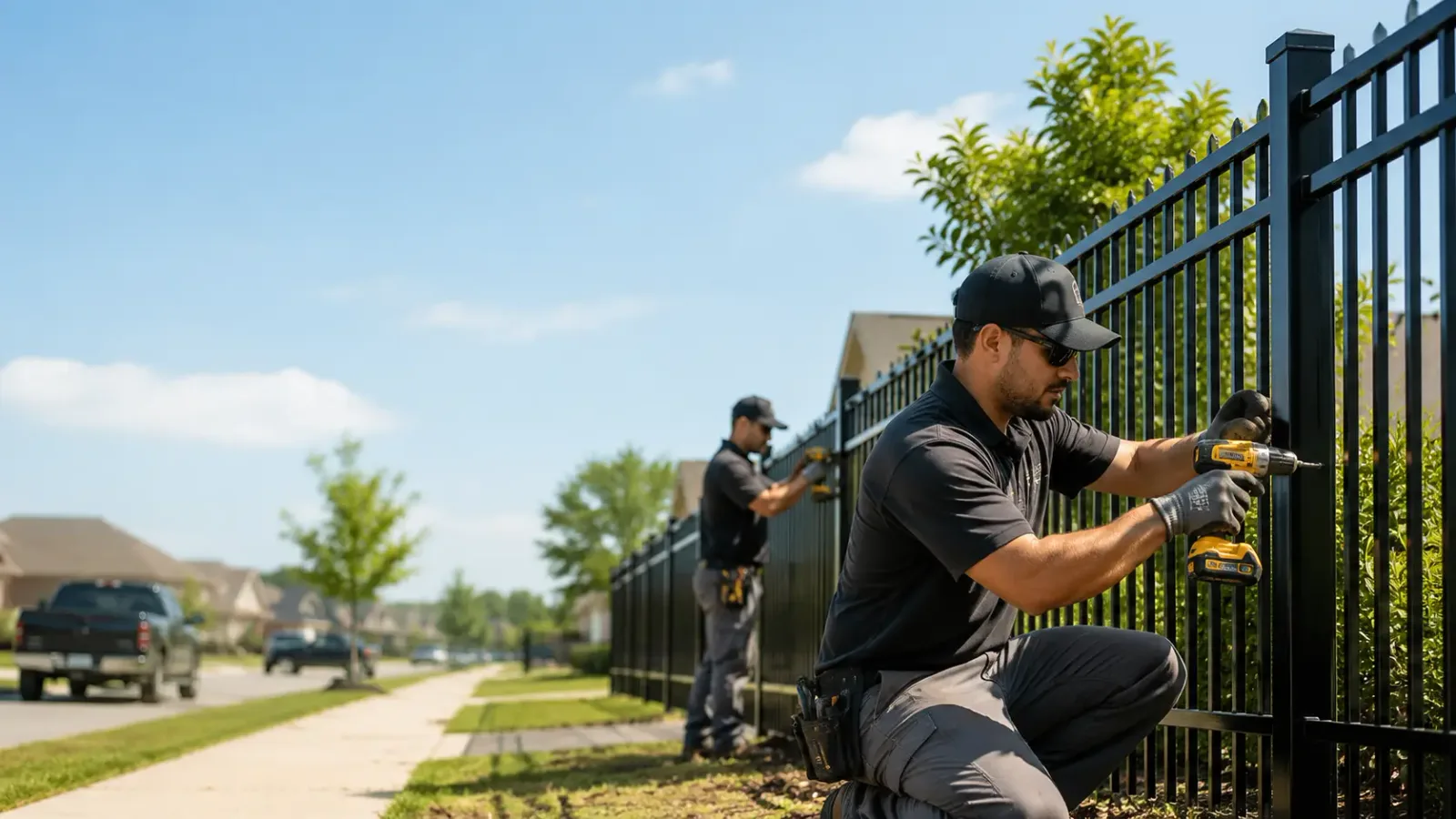Metal Fence Installation in Gothenburg, NE